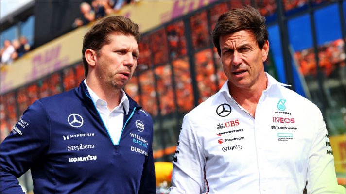 James Vowles and Toto Wolff
