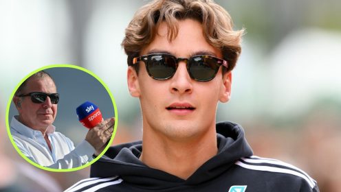 George Russell ‘hung out to dry’ by Mercedes as Martin Brundle speaks out
