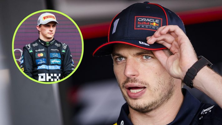 Max Verstappen and Oscar Piastri