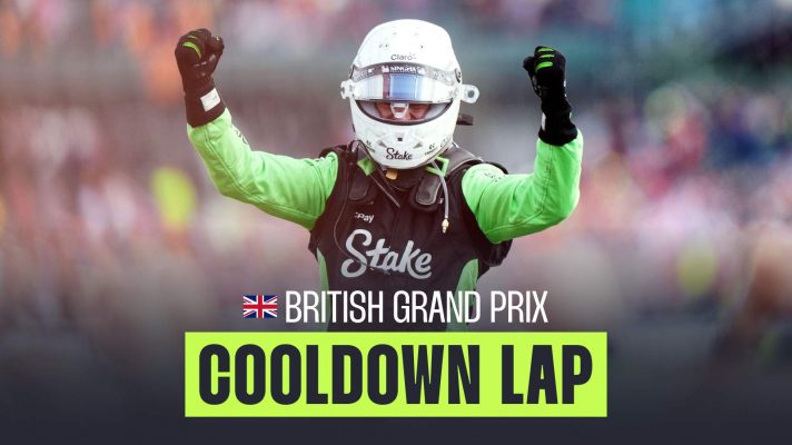 Nico Hulkenberg Sauber British Grand Prix GP Formula 1 F1 PlanetF1 Cooldown Lap
