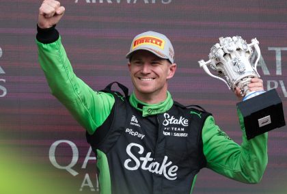 Hulkenberg highlights ‘crucial’ Lewis Hamilton moment behind first-ever F1 podium