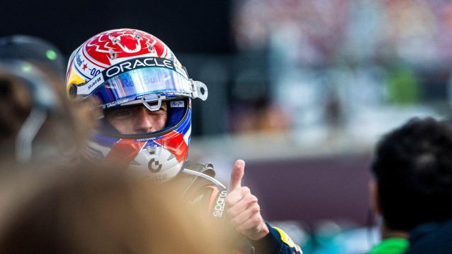 Max Verstappen after the British Grand Prix.