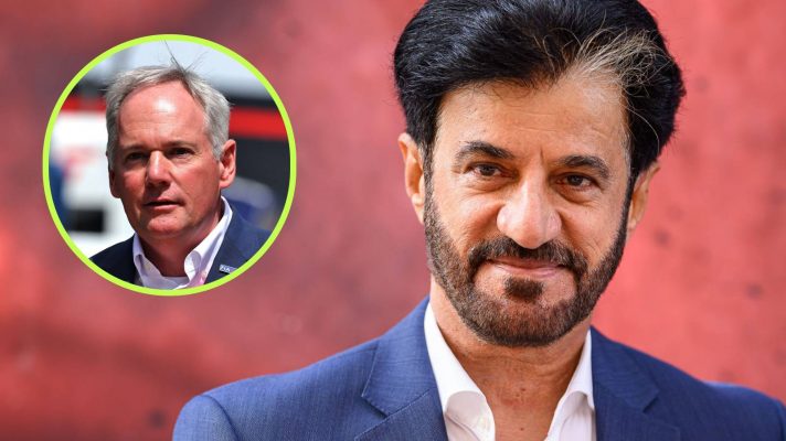 FIA President Mohammed Ben Sulayem at the 2025 British Grand Prix.