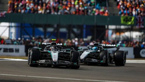 Mercedes explain ‘roll the dice’ dry tyre gamble for wet British GP start