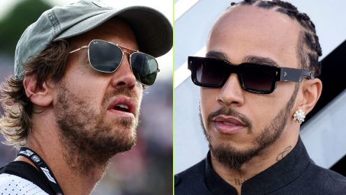 Lewis Hamilton and Sebastian Vettel both receive unwanted F1 award