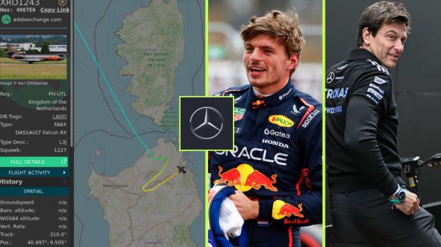 Max Verstappen Toto Wolff Mercedes Formula 1 F1 PlanetF1 Sardinia meeting