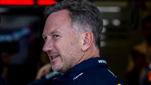Horner’s five-word social media post as he misses first race since Red Bull sacking
