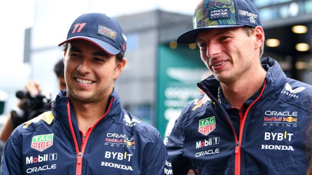 Sergio Perez Max Verstappen Cadillac F1 Red Bull Racing PlanetF1 Formula 1