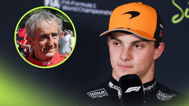 Alain Prost has revealed Alpine didn't want to sign Oscar Piastri.