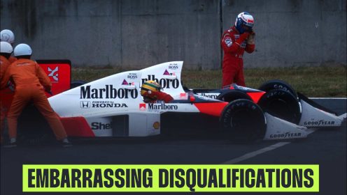 The five most embarrassing disqualifications in F1 history