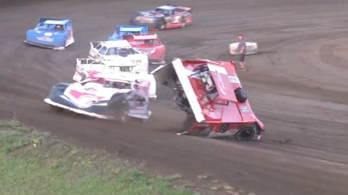 racing incident MARS late model series American motorsport