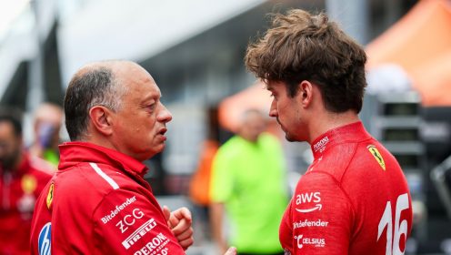 Charles Leclerc’s unusual ‘fault’ highlighted by Ferrari boss after fresh show of frustration