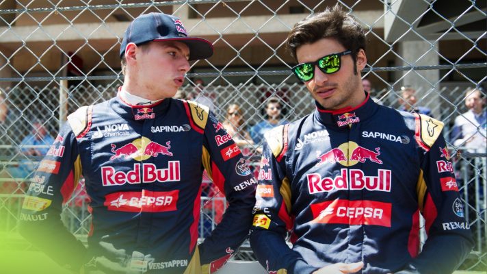 Max Verstappen and Carlos Sainz