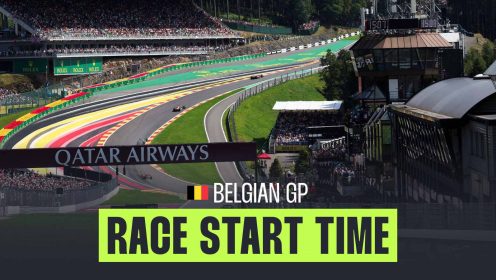 F1 start time: What time does the Belgian GP start? How to watch and live stream
