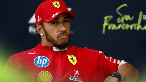 Lewis Hamilton the target of team radio rant after ‘dangerous’ Belgian GP near miss
