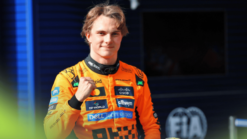 Oscar Piastri admits pole position fear after record-breaking Belgian sprint quali run