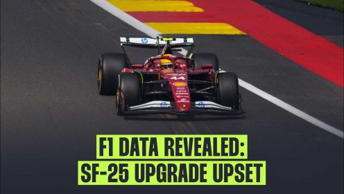Data reveals explanation behind disappointing Ferrari sprint qualifying in Belgium