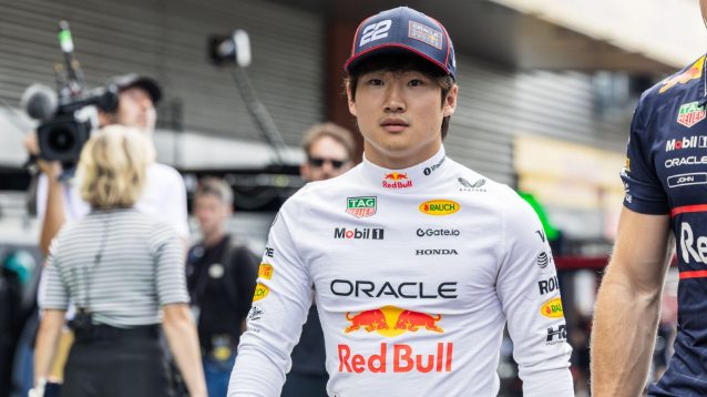 Yuki Tsunoda, Red Bull, 2025 Belgian Grand Prix.