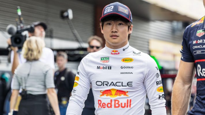Yuki Tsunoda, Red Bull, 2025 Belgian Grand Prix.