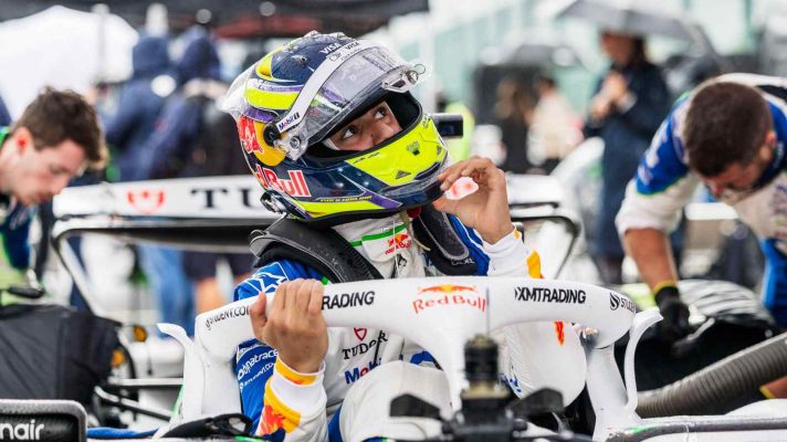 Isack Hadjar, Racing Bulls driver.