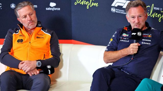 Zak Brown McLaren Christian Horner Red Bull Racing Formula 1 F1 PlanetF1
