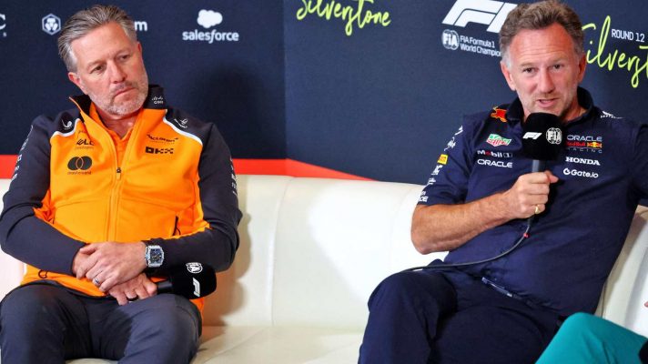 Zak Brown McLaren Christian Horner Red Bull Racing Formula 1 F1 PlanetF1
