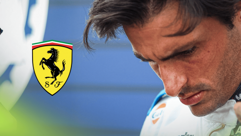 Carlos Sainz finds clear reason behind major Ferrari contract announcement