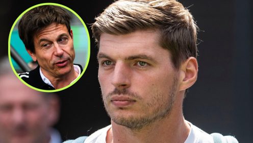 Max Verstappen calls out ‘waffling’ Mercedes switch in new Toto Wolff ‘boat’ address