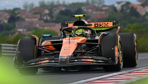 Hungarian GP: Norris sets FP1 pace as injured Alonso misses out