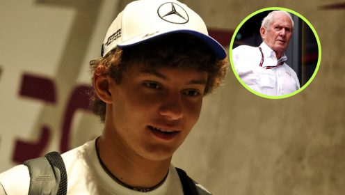 What Antonelli told Marko about the Mercedes W16 in Spa hotel encounter