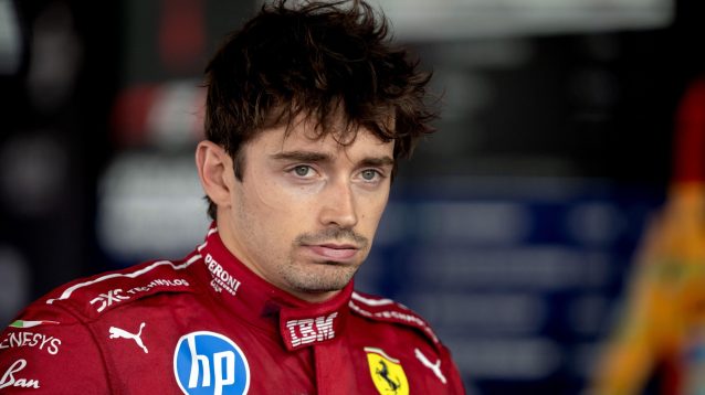 Charles Leclerc in Hungary