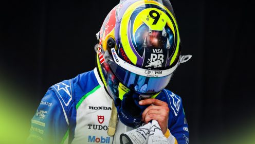 Hadjar hits out at ‘dumb’ gravel trap after wrist struck at Hungarian GP