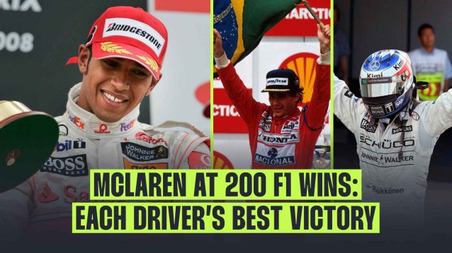 McLaren has earned the honour of being only the second F1 team to reach 200 race victories.