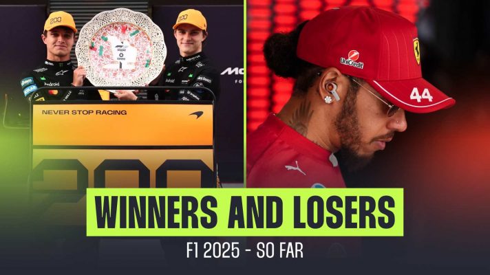 WINNERS AND LOSERS mclaren lewis hamilton f1 2025 planetf1