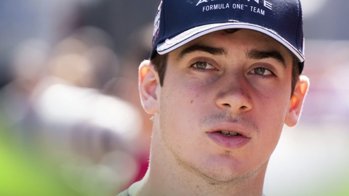 Franco Colapinto crashed while performing tyre testing for Pirelli in Hungary.