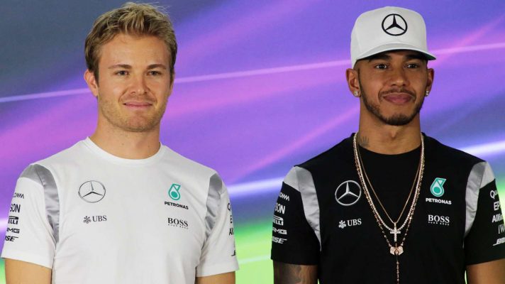 Nico Rosberg Lewis Hamilton Mercedes Formula 1 F1 PlanetF1