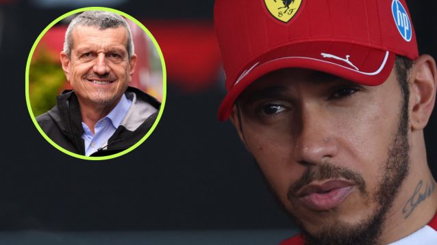 Lewis Hamilton and Guenther Steiner