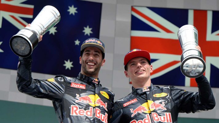 Daniel Ricciardo Max Verstappen Red Bull Racing Formula 1 F1 PlanetF1