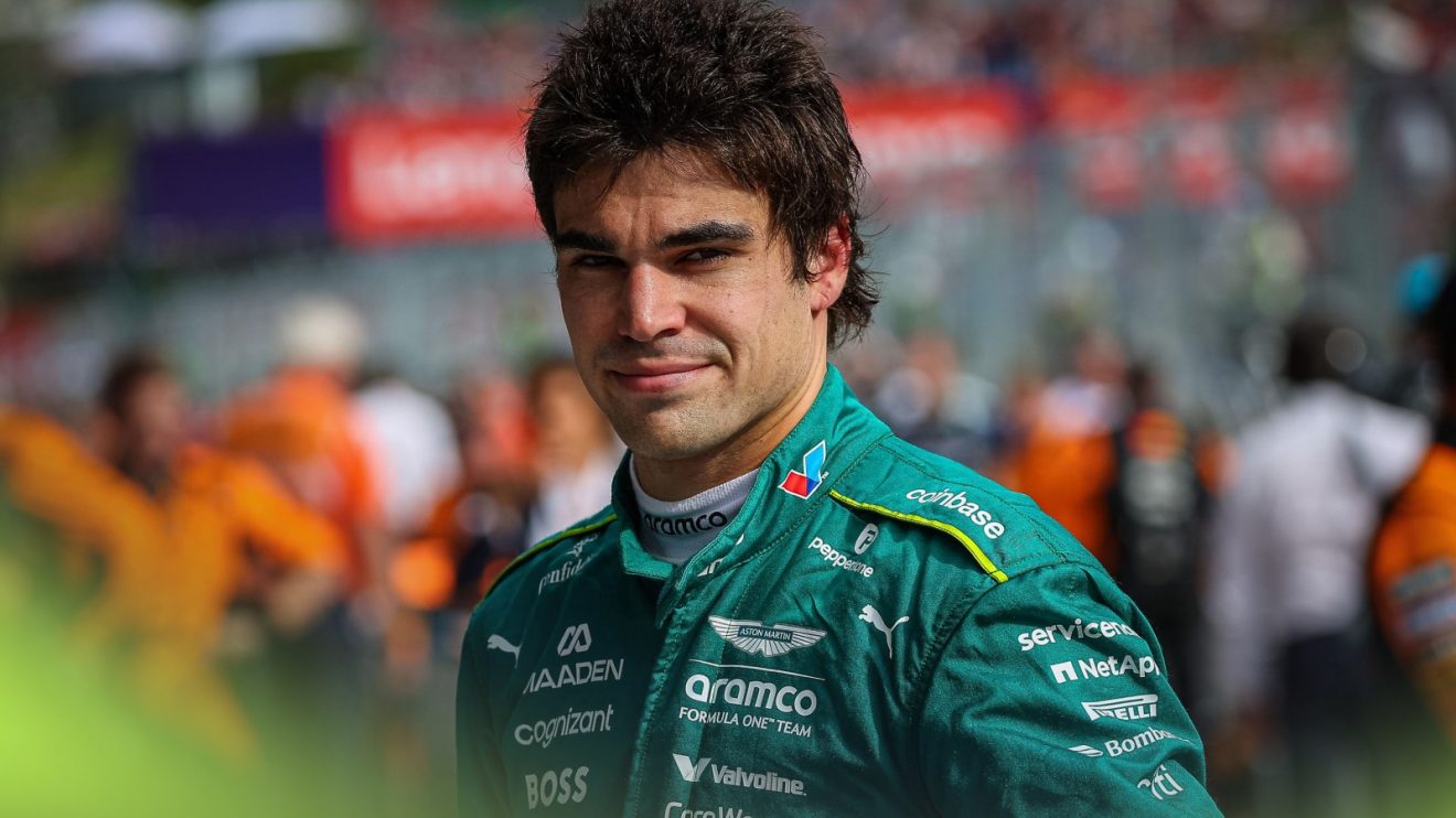 Aston Martin driver Lance Stroll pictured at the 2025 Hungarian Grand Prix