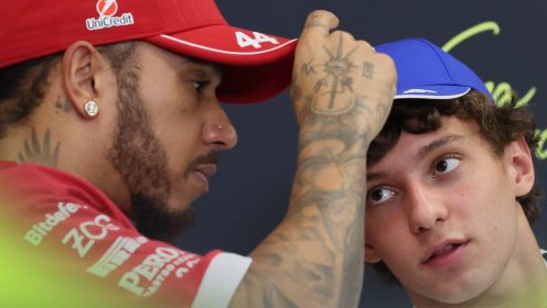 Lewis Hamilton opens up on Antonelli support after Mercedes motorhome visit