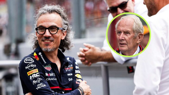 Red Bull Racing Laurent Mekies Helmut Marko Formula 1 F1 PlanetF1