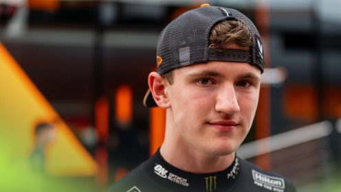 McLaren junior Alex Dunne makes F1 2025 revelation