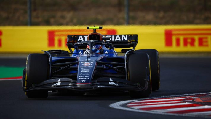 Carlos Sainz, Williams, 2025 Hungarian Grand Prix.
