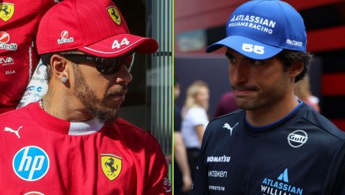 Lewis Hamilton ‘not like Carlos Sainz’ as Ferrari make ‘naive’ admission