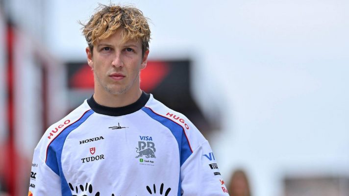 Liam Lawson, Racing Bulls, 2025 British Grand Prix.