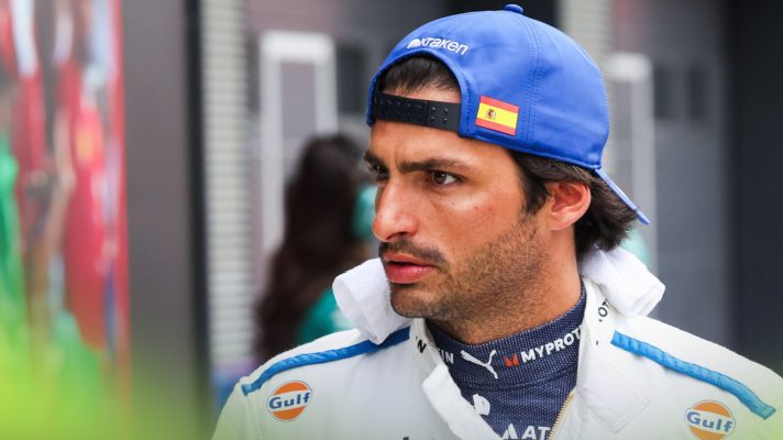 Williams driver Carlos Sainz