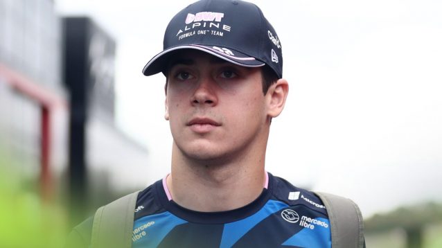 Alpine driver Franco Colapinto pictured at the 2025 Hungarian Grand Prix