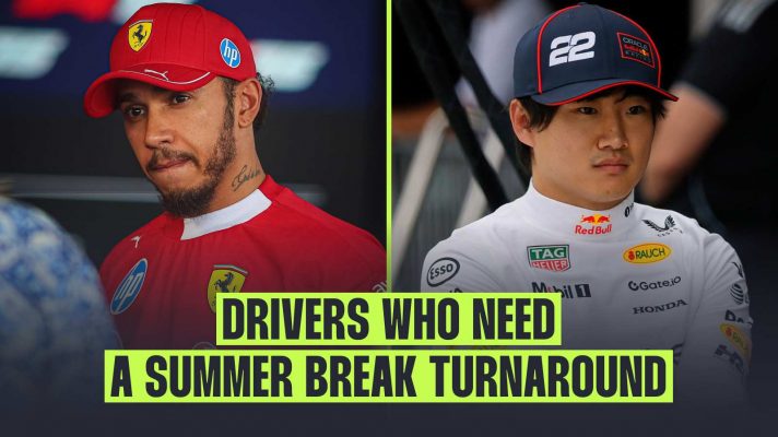Yuki Tsunoda Lewis Hamilton Red Bull Racing Ferrari F1 2025 Formula 1 PlanetF1