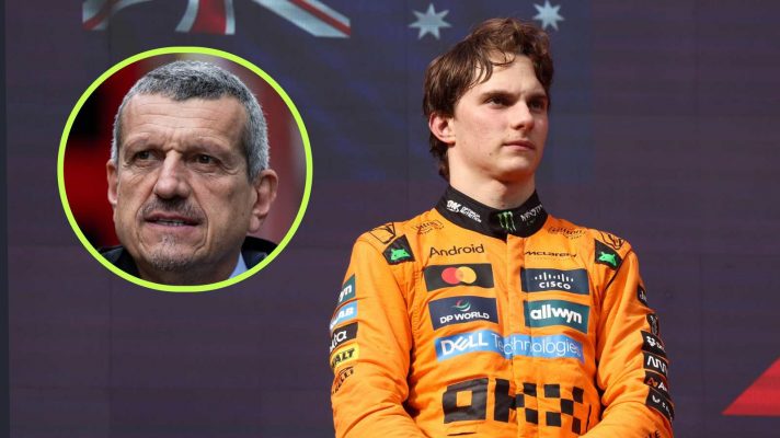 Oscar Piastri McLaren Guenether Steiner Haas F1 2025 PlanetF1