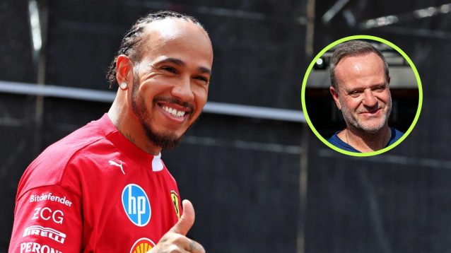 Lewis Hamilton Rubens Barrichello Ferrari F1 Formula 1 PlanetF1